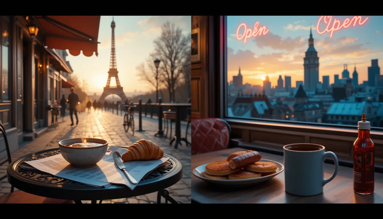 Petit-déjeuner à la française vs. anglo-saxon : lequel est vraiment plus équilibré ? (Spoiler : Aucun, mais voici comment les fusionner)