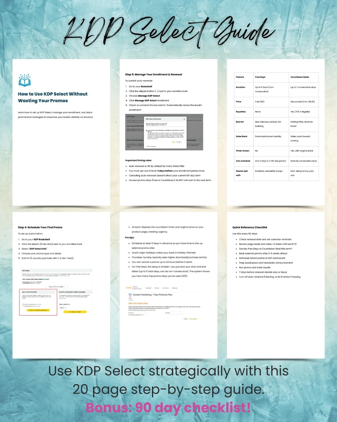 Amazon KDP Select Guide