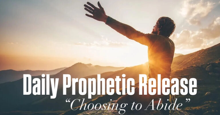 Choosing to Abide