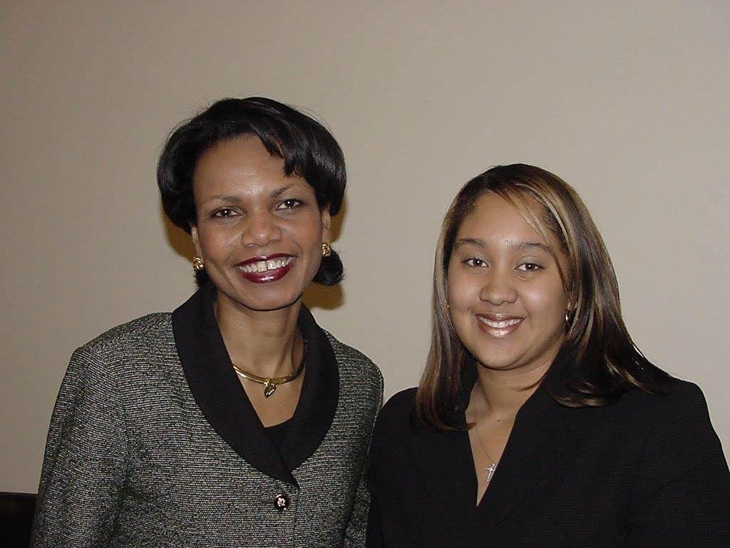 Condoleezza Rice and Cynthia A. Vandenberg