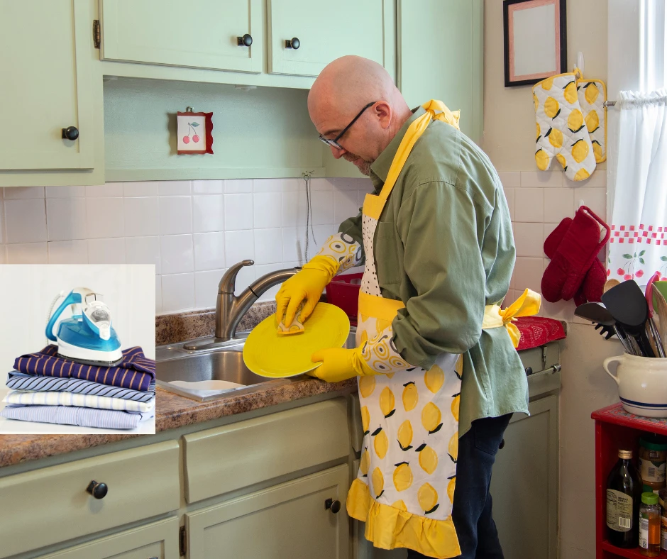 Behold the Domestic Goddess: Finding Joy in the Ironing Pile