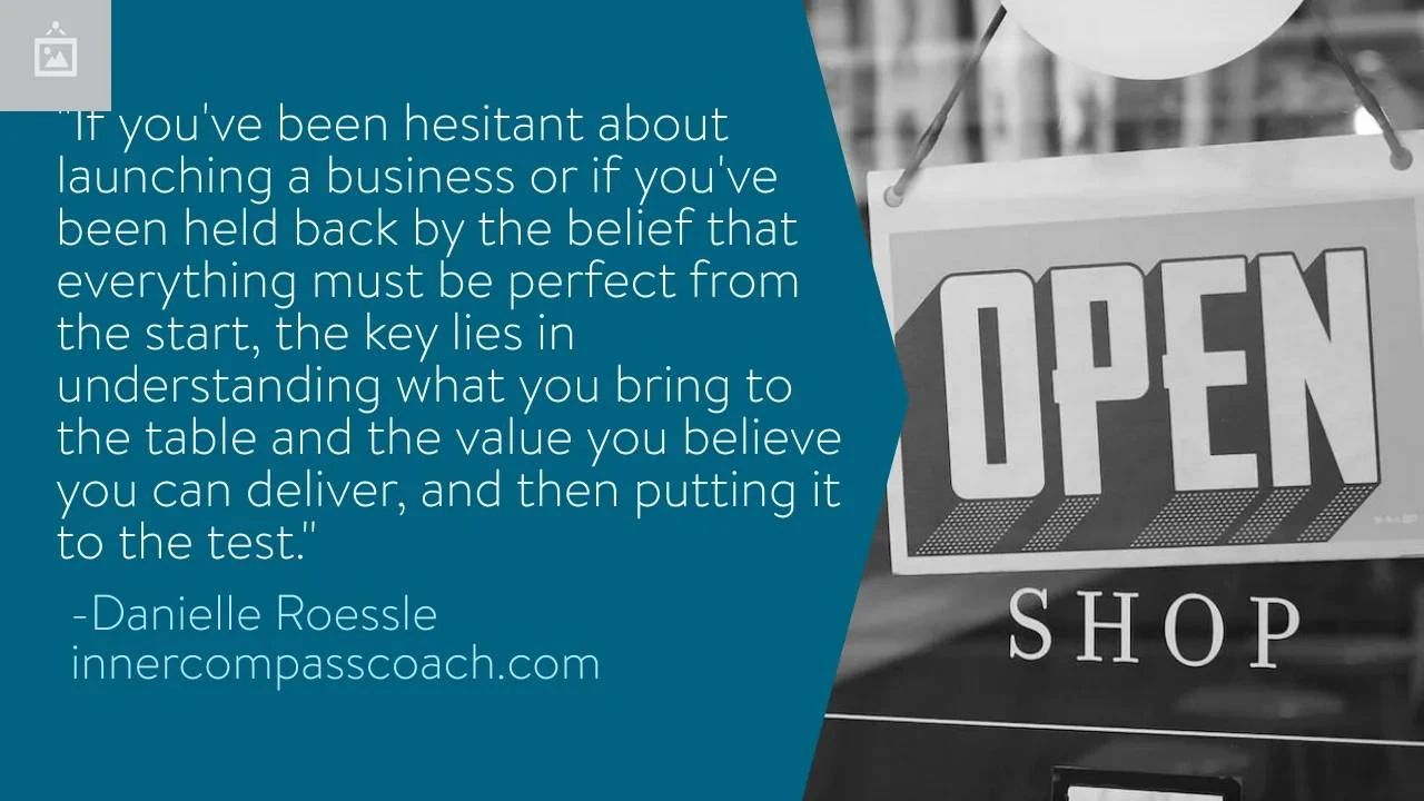 Ditch Perfection and Dive into Business