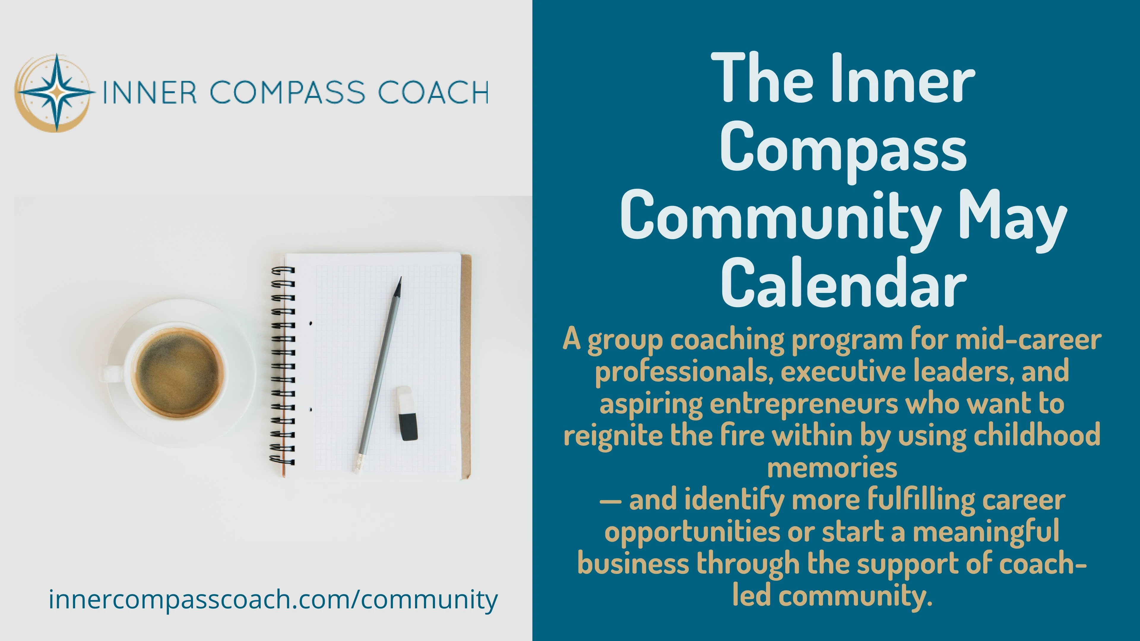 The Inner Compass Community May Calendar