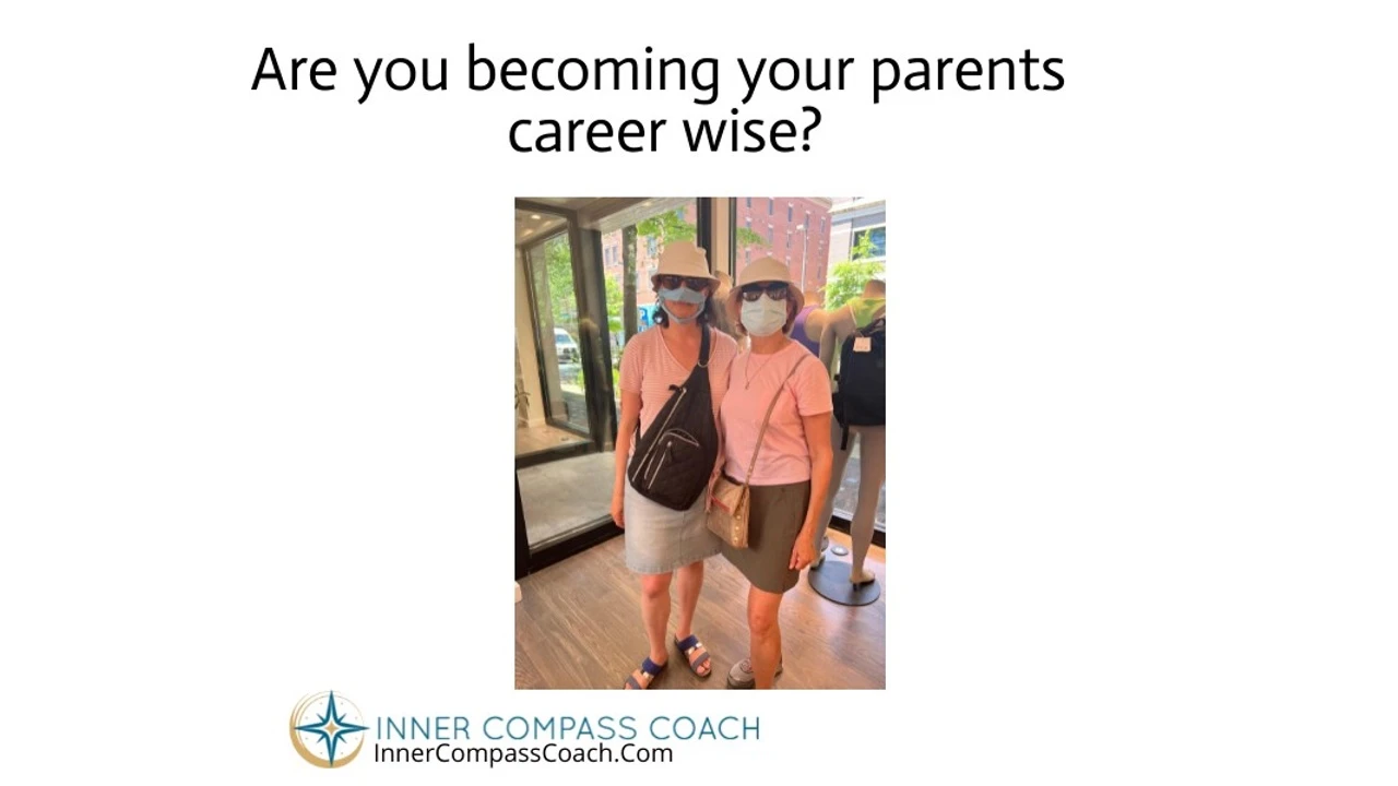 Are you becoming your parents career wise?