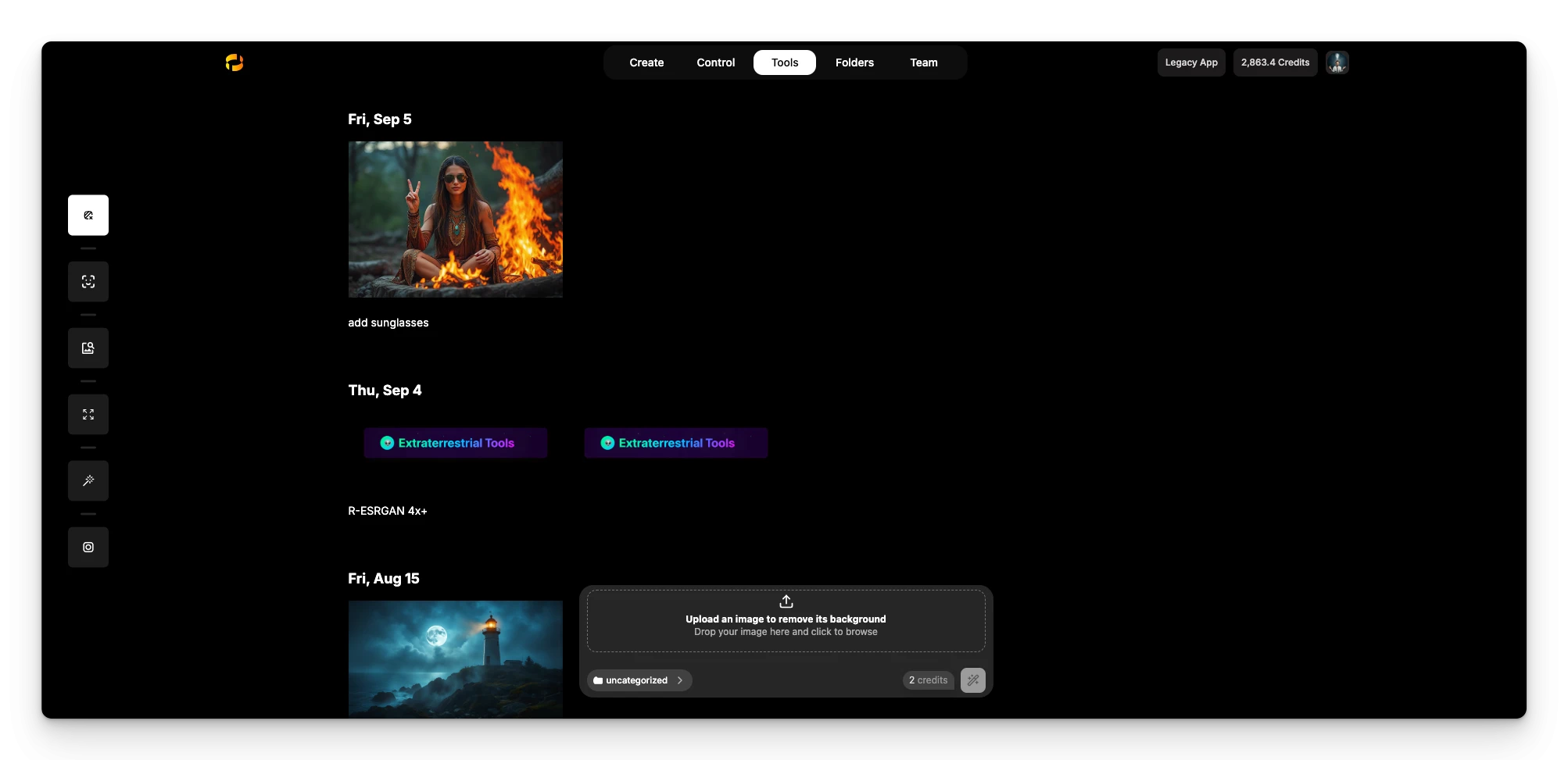 Tool Menu